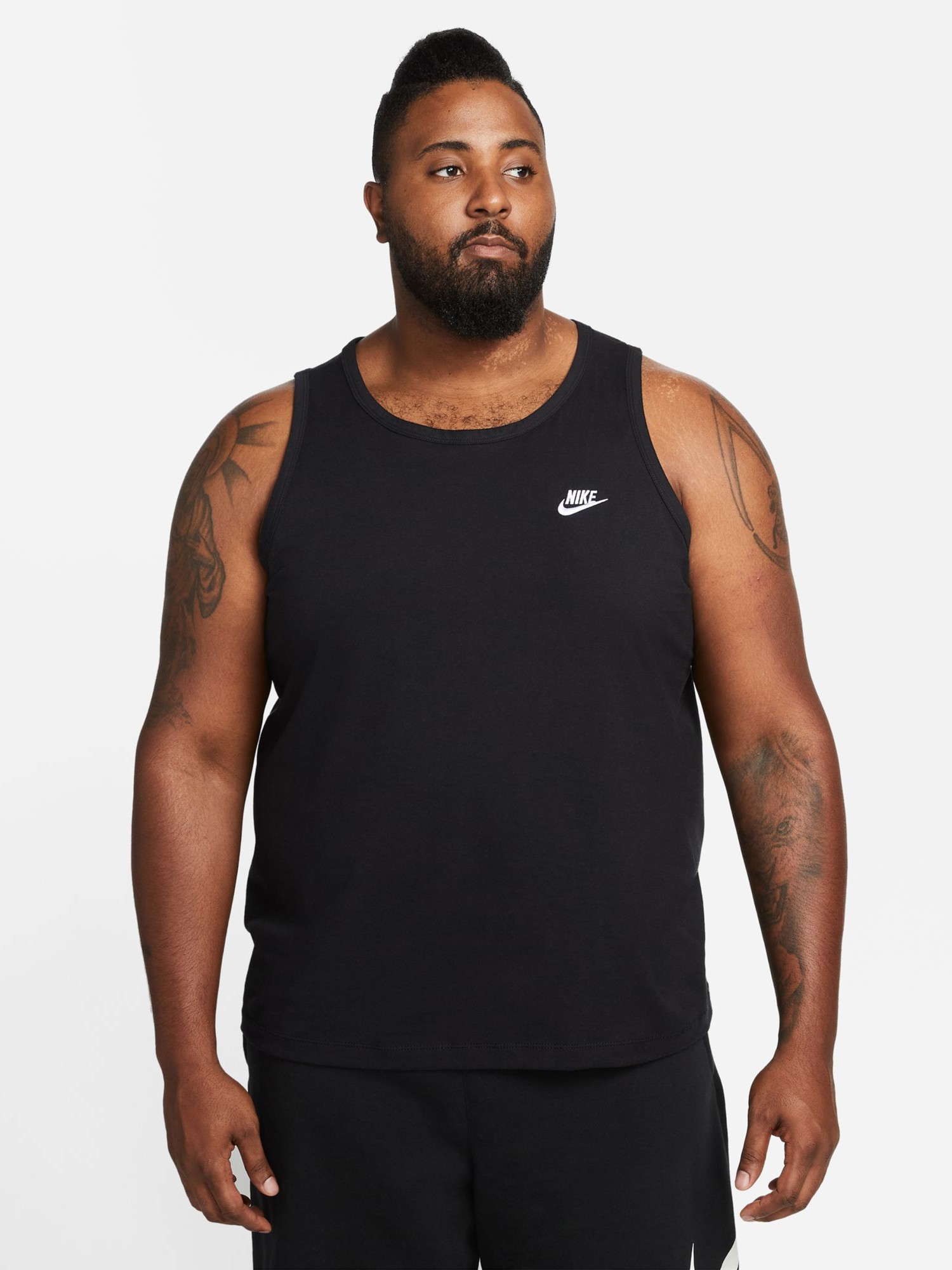 Майка мужская Nike M NSW CLUB - TANK черная BQ1260-010 изображение 6