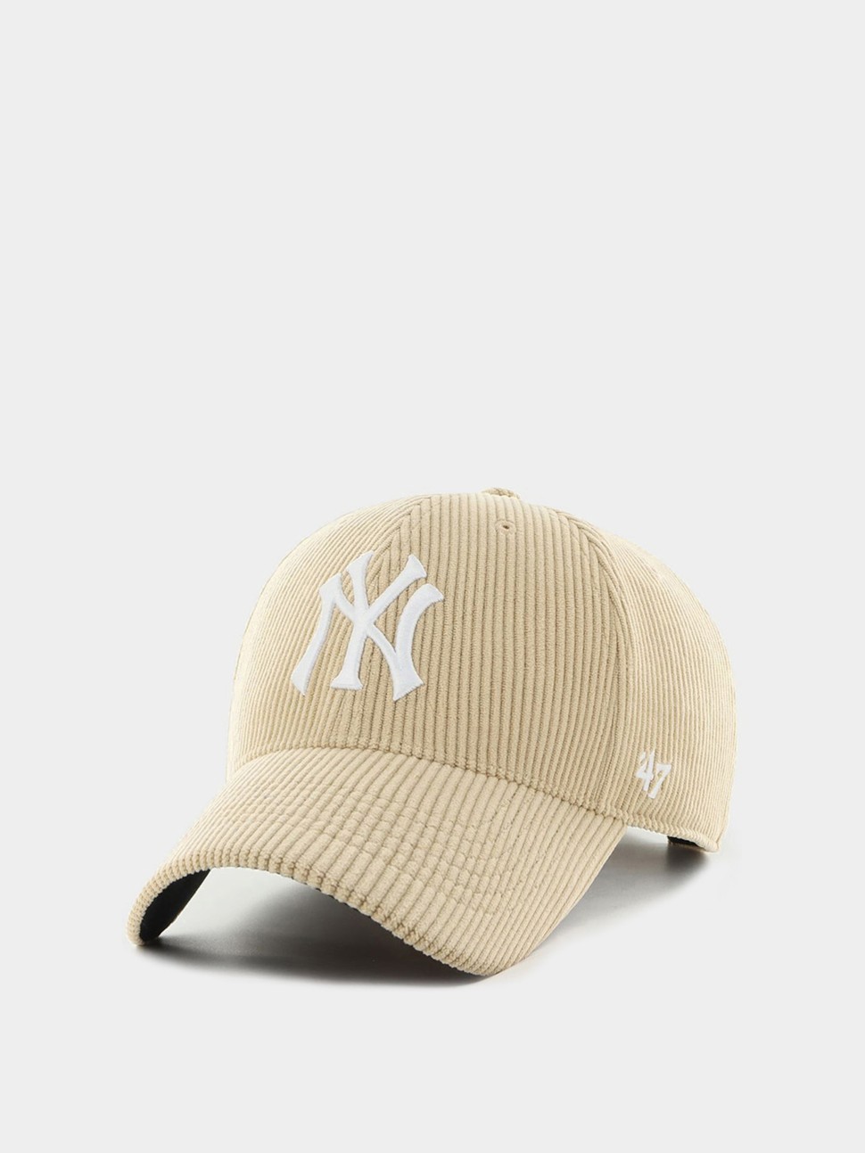 Бейсболка 47 Brand THICK CORD NEW YORK YANKEES хаки 15121184 — фото 2
