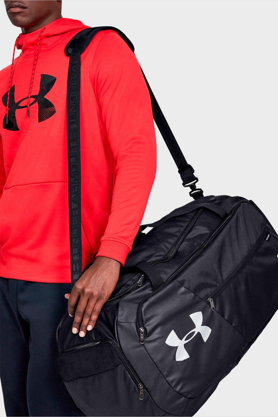 Сумка Under Armour Ua Undeniable 4.0 Duffle Lg черная 1342658-001 — фото 6