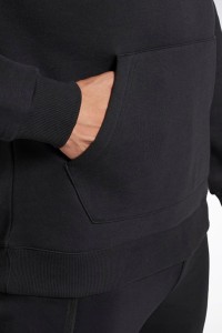 Толстовка чоловіча Reebok Holiday Fleece Oth чорна GT5805 изображение 3