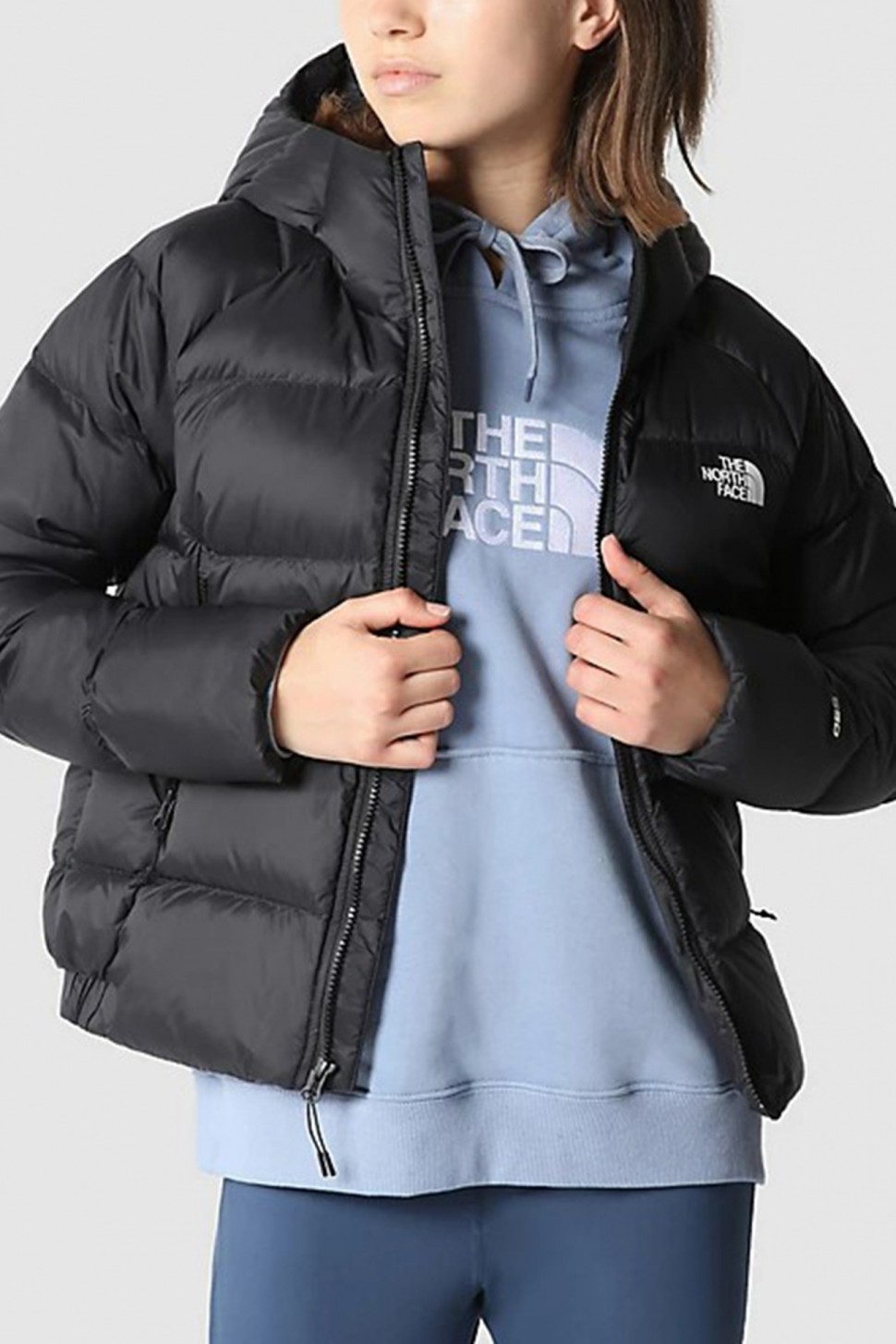 The North Face NF0A3Y4RJK31 Куртка жіноча W HYALITE DOWN HOODIE - EU ONLY — фото 2