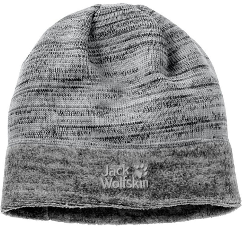 Шапка Jack Wolfskin серая 1906671-6038