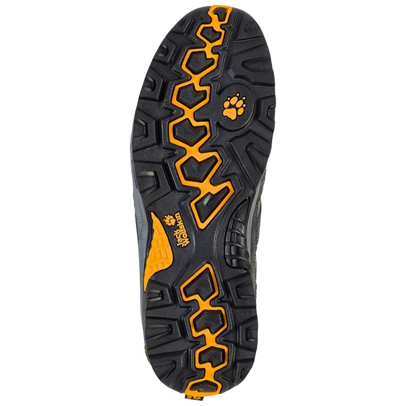 Полуботинки мужские Jack Wolfskin VOJO HIKE TEXAPORE MEN серые 4011381-3800 изображение 2