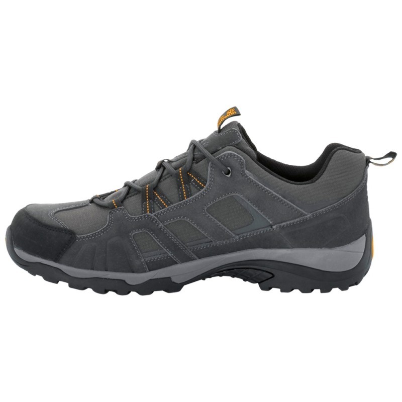 Полуботинки мужские Jack Wolfskin VOJO HIKE TEXAPORE MEN серые 4011381-3800 — фото 3