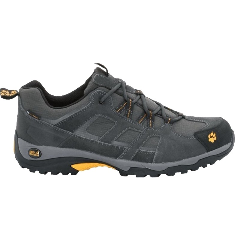 Полуботинки мужские Jack Wolfskin VOJO HIKE TEXAPORE MEN серые 4011381-3800 — фото 1