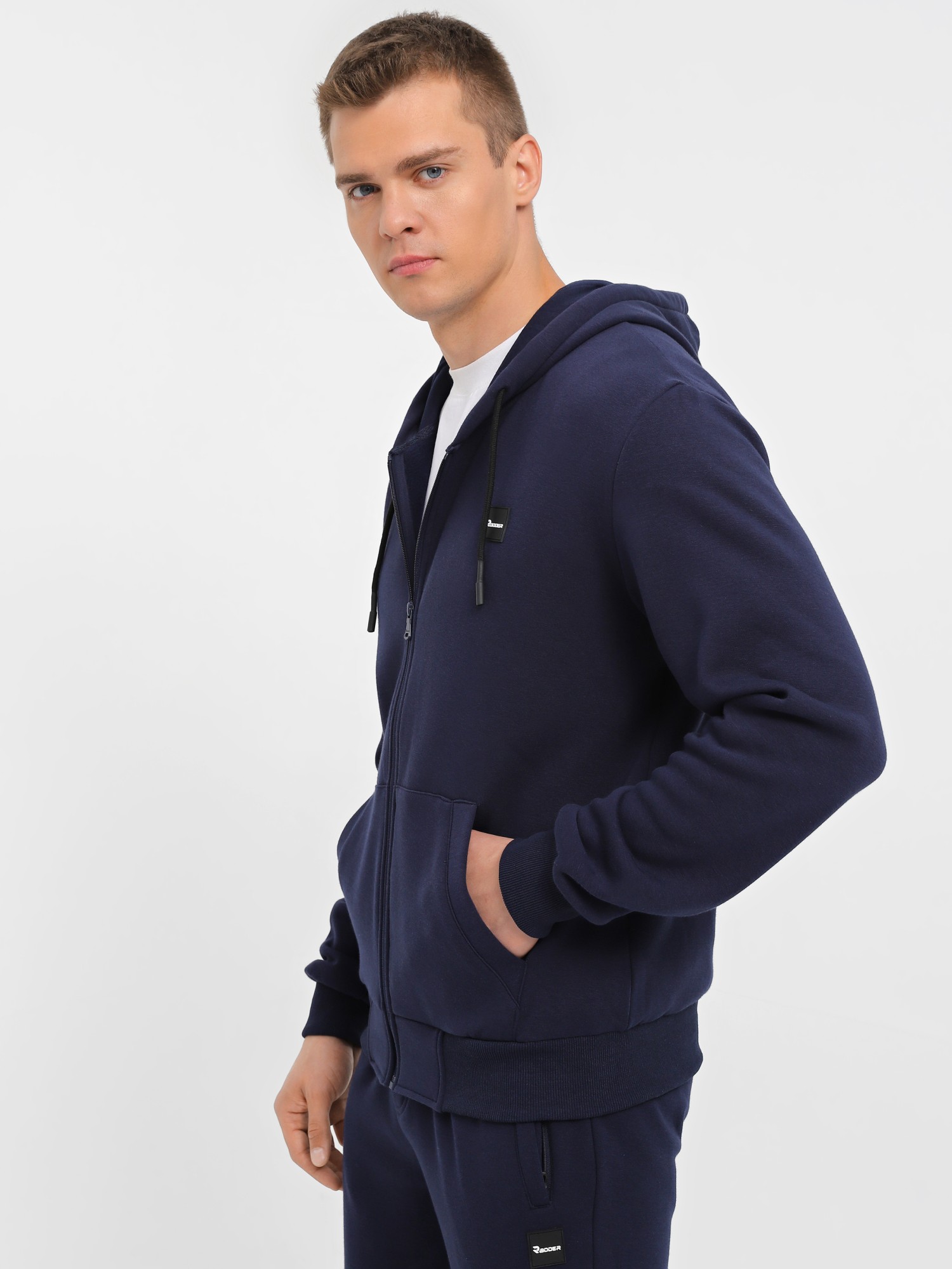 Толстовка мужская Radder Pollen темно-синяя 442406-450 изображение 2