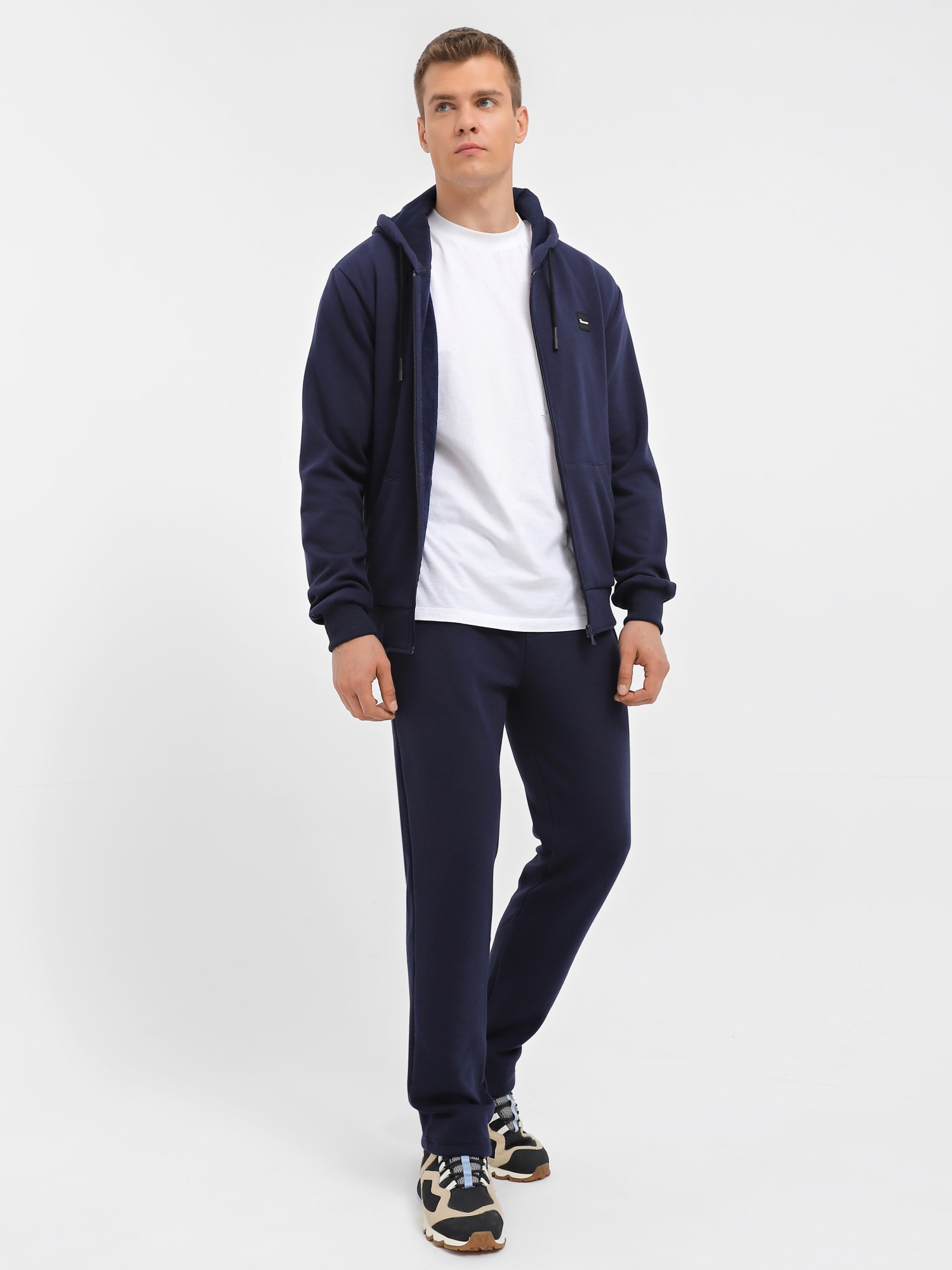 Толстовка мужская Radder Pollen темно-синяя 442406-450 изображение 4