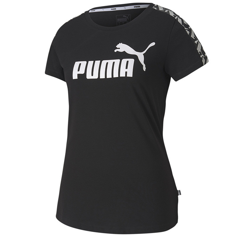 Футболка женская Puma Amplified Tee черная 58121801 изображение 1