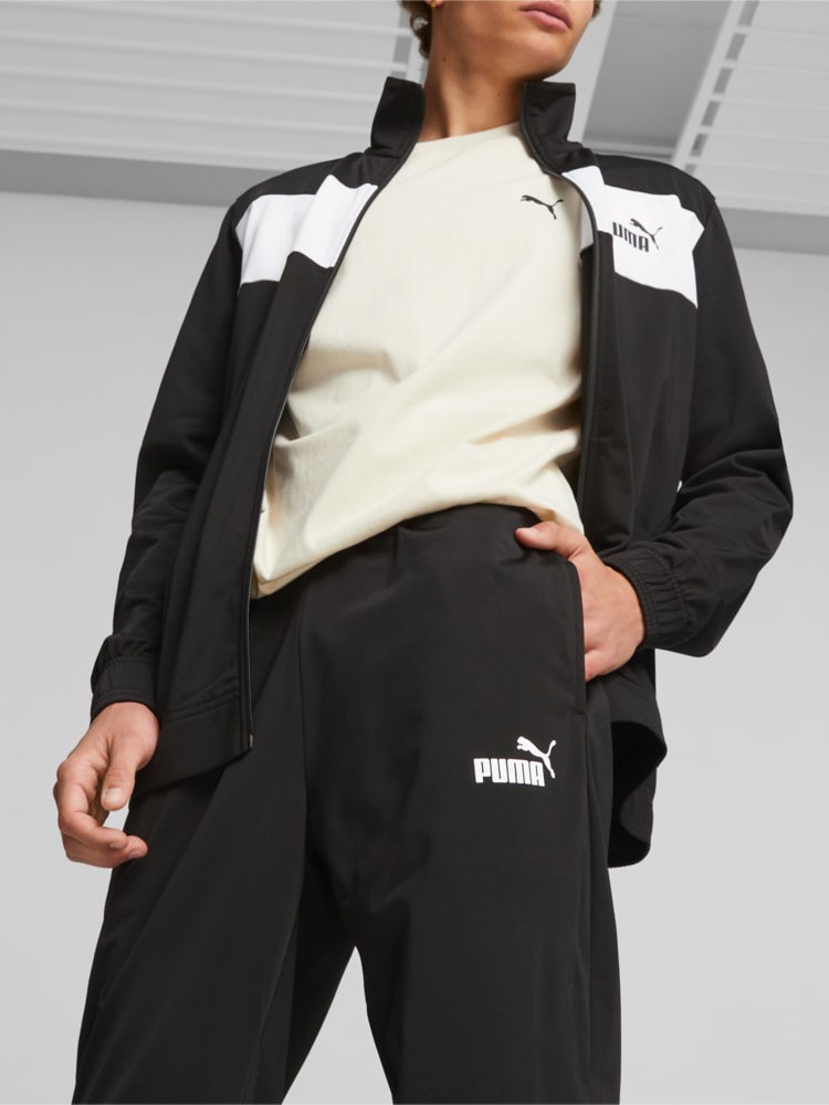 Костюм чоловічий Puma Poly Suit cl чорний 67742701 — фото 3