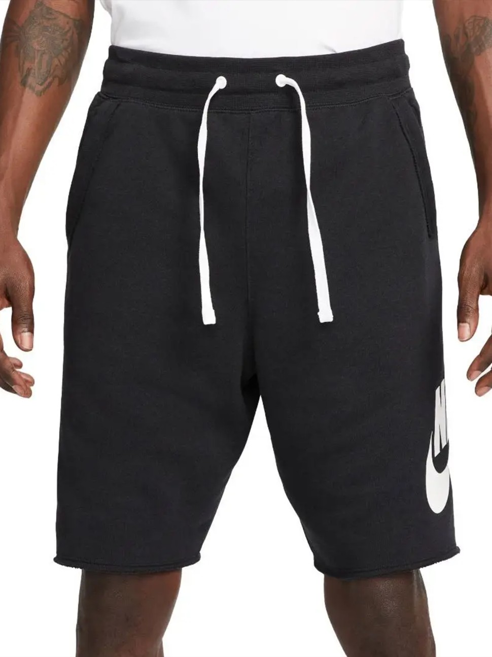 Шорти чоловічі Nike M NK CLUB ALUMNI HBR FT SHORT чорні DX0502-010 — фото 2