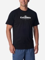 Футболка мужская Columbia CSC™ SEASONAL LOGO TEE черная 1991031-019 изображение 2