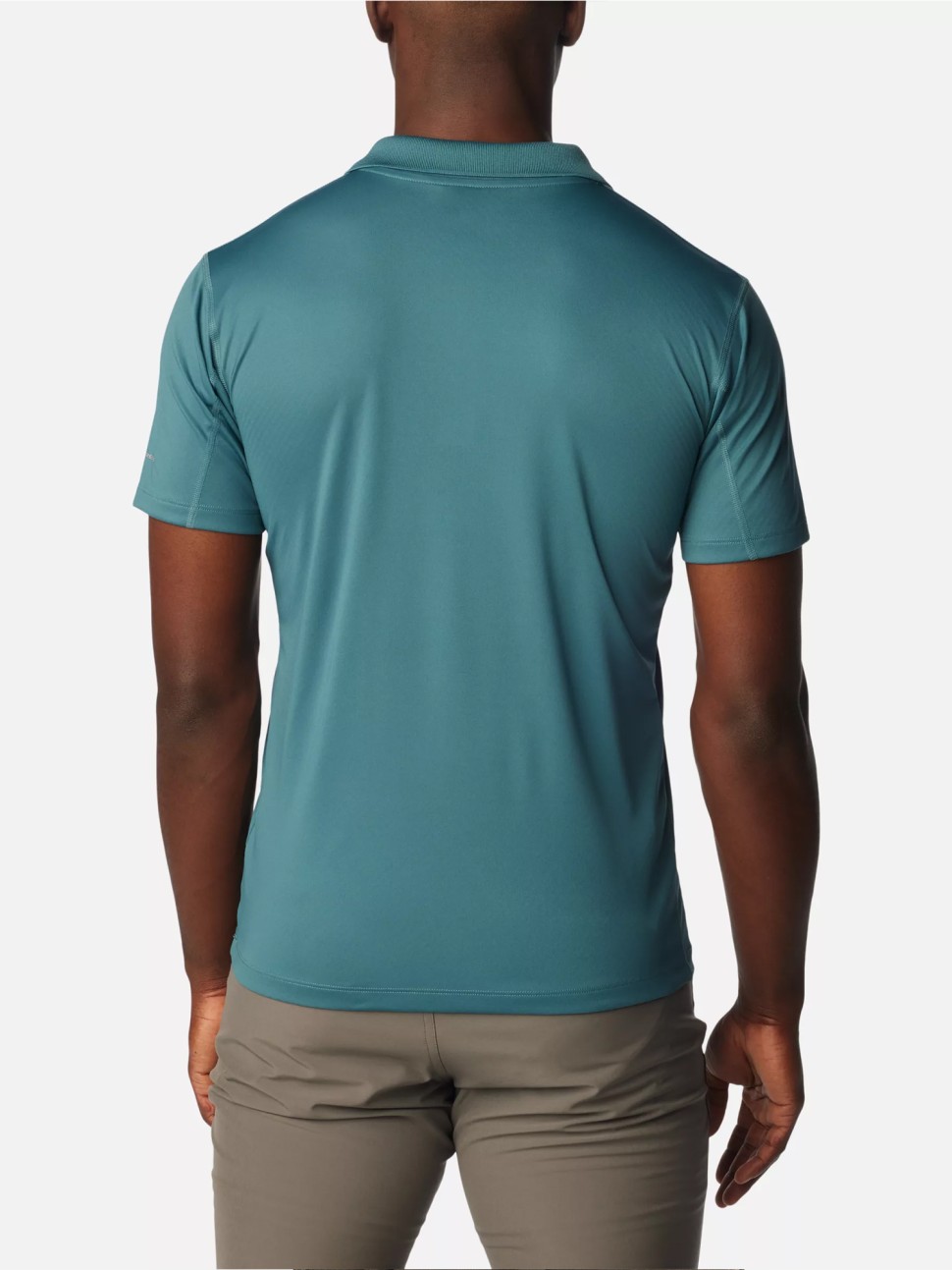 Поло чоловіче Columbia ZERO RULES™ POLO SHIRT бірюзове 1533303-336 — фото 3