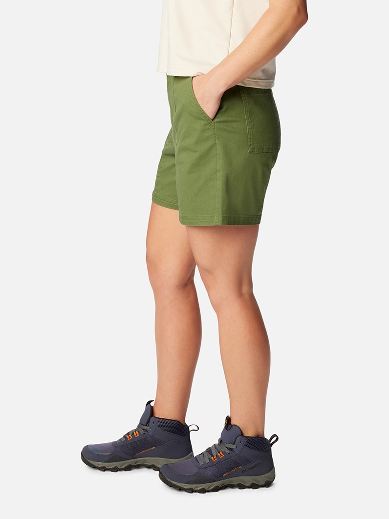 Шорты женские Columbia CALICO BASIN™ COTTON SHORT зеленые 2073211-352 изображение 4