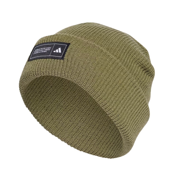 Шапка  Adidas ESS BEANIE CUFF хакі IY5257 изображение 1