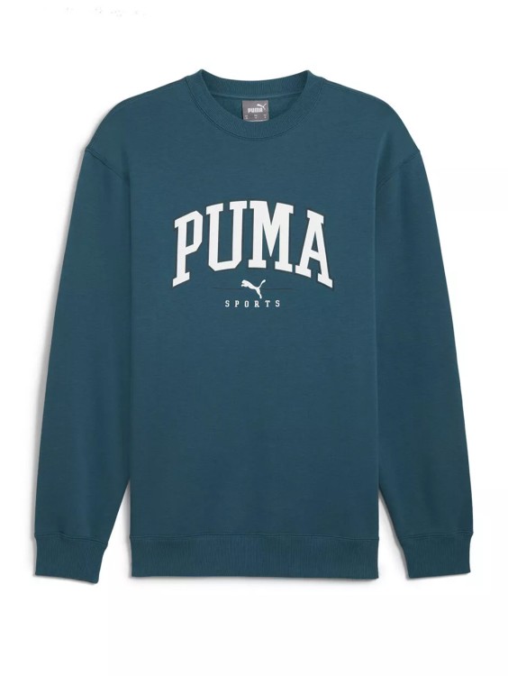 Толстовка чоловіча Puma PUMA SQUAD Crew FL зелена 68179422 изображение 2