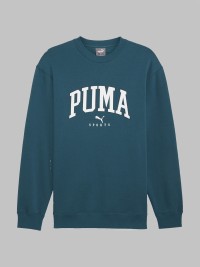 Толстовка чоловіча Puma PUMA SQUAD Crew FL зелена 68179422 изображение 7