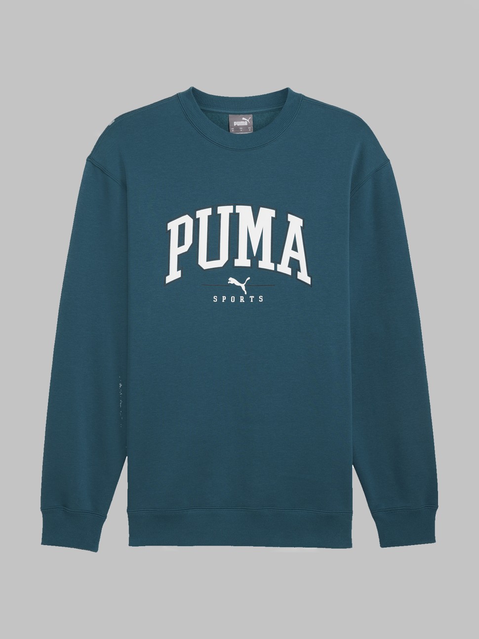 Толстовка чоловіча Puma PUMA SQUAD Crew FL зелена 68179422 — фото 7