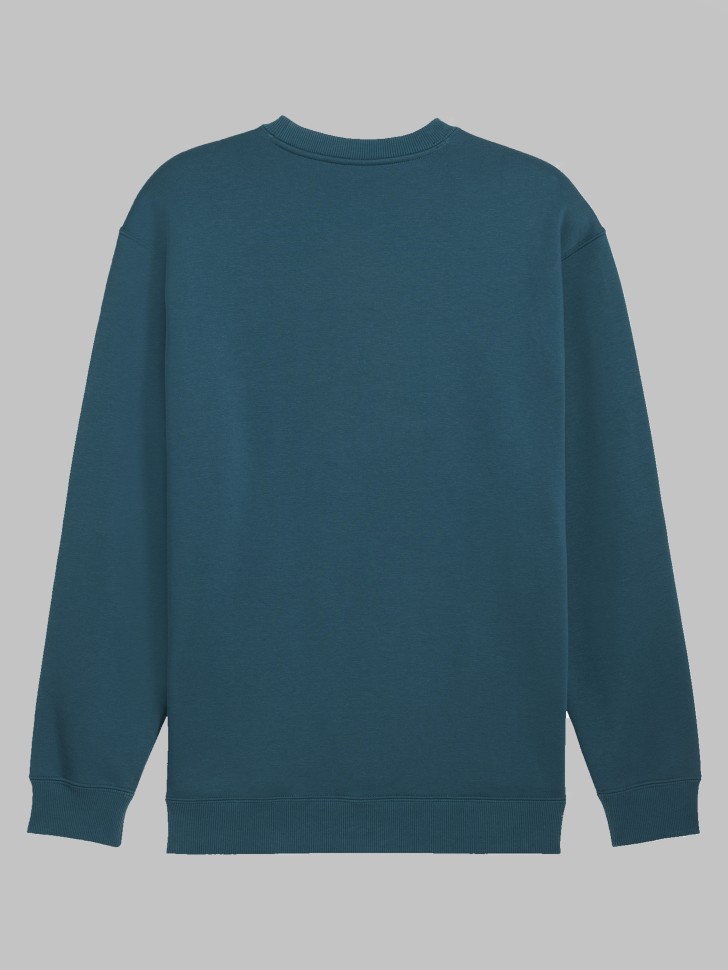 Толстовка чоловіча Puma PUMA SQUAD Crew FL зелена 68179422 изображение 8
