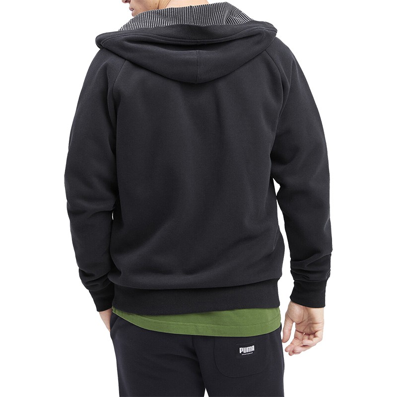 Толстовка мужская Puma Athletics FZ FL черная 58015101 изображение 2