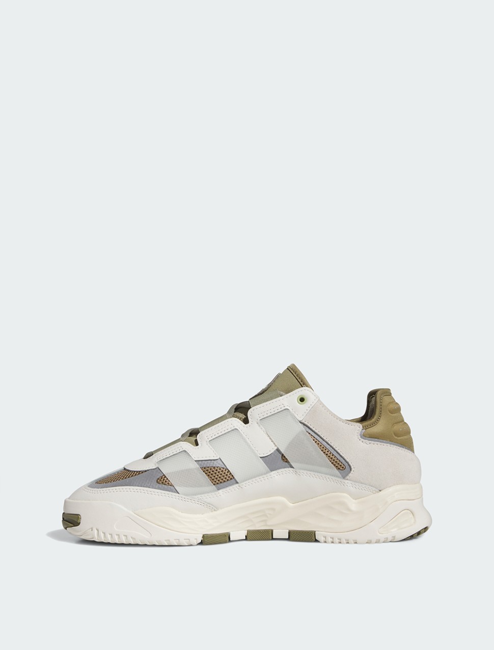 Кросівки чоловічі Adidas NITEBALL хакі ID8068 — фото 7