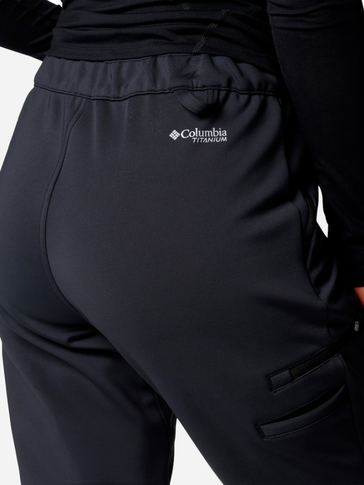 Брюки женские Columbia Vast Canyon™ High-Rise Softshell Pant черные 2105831-010 изображение 3