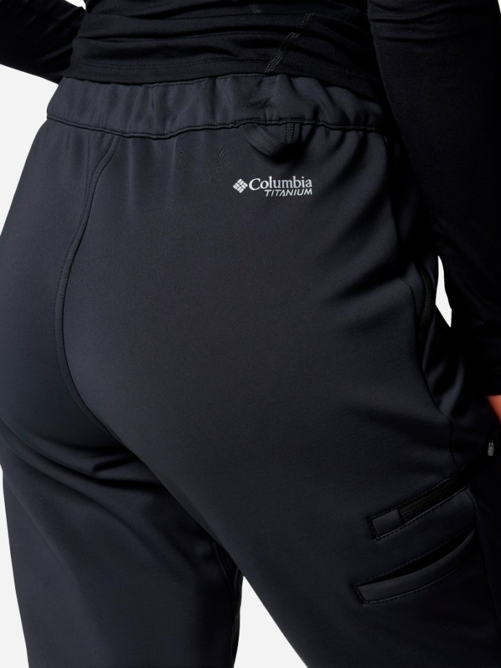 Брюки женские Columbia Vast Canyon™ High-Rise Softshell Pant черные 2105831-010 изображение 3