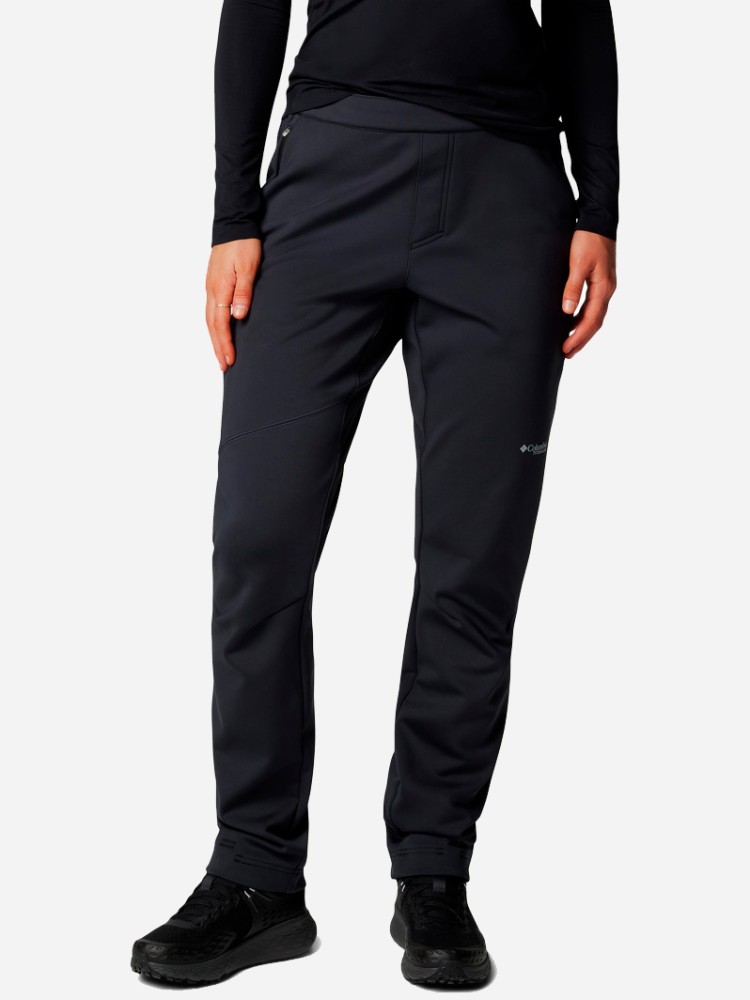 Брюки женские Columbia Vast Canyon™ High-Rise Softshell Pant черные 2105831-010 изображение 2
