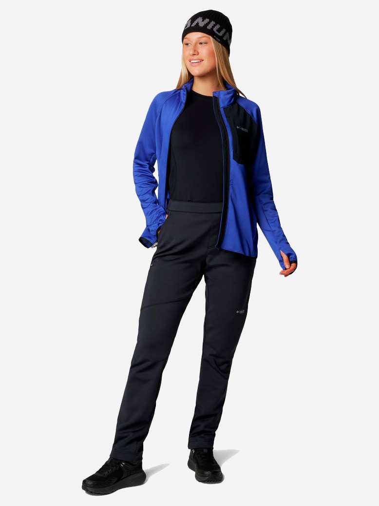 Штани жіночі Columbia Vast Canyon™ High-Rise Softshell Pant чорні 2105831-010 — фото 8