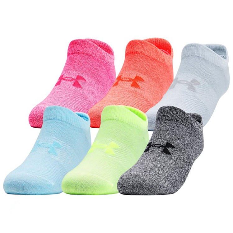 Носки Under Armour Essential No Show мультицвет 1332981-672 изображение 1