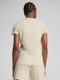 Футболка жіноча Puma ESS ELEVATED Tee бежева 68502187 изображение 3