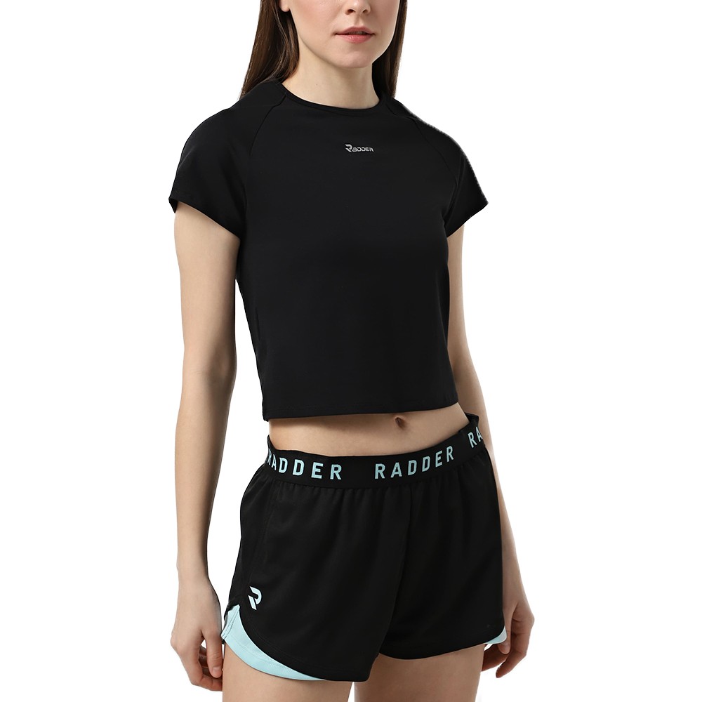 Футболка женская Radder Percy черная 322501-010