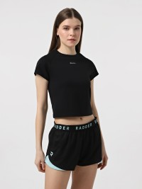 Футболка женская Radder Percy черная 322501-010 изображение 2