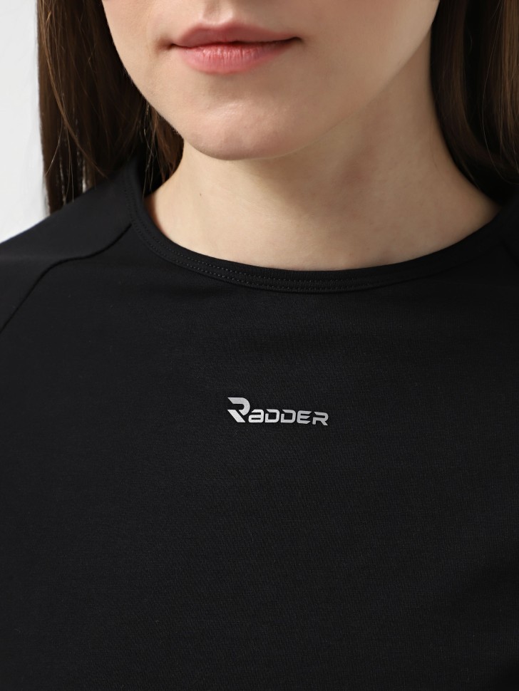 Футболка женская Radder Percy черная 322501-010 изображение 4
