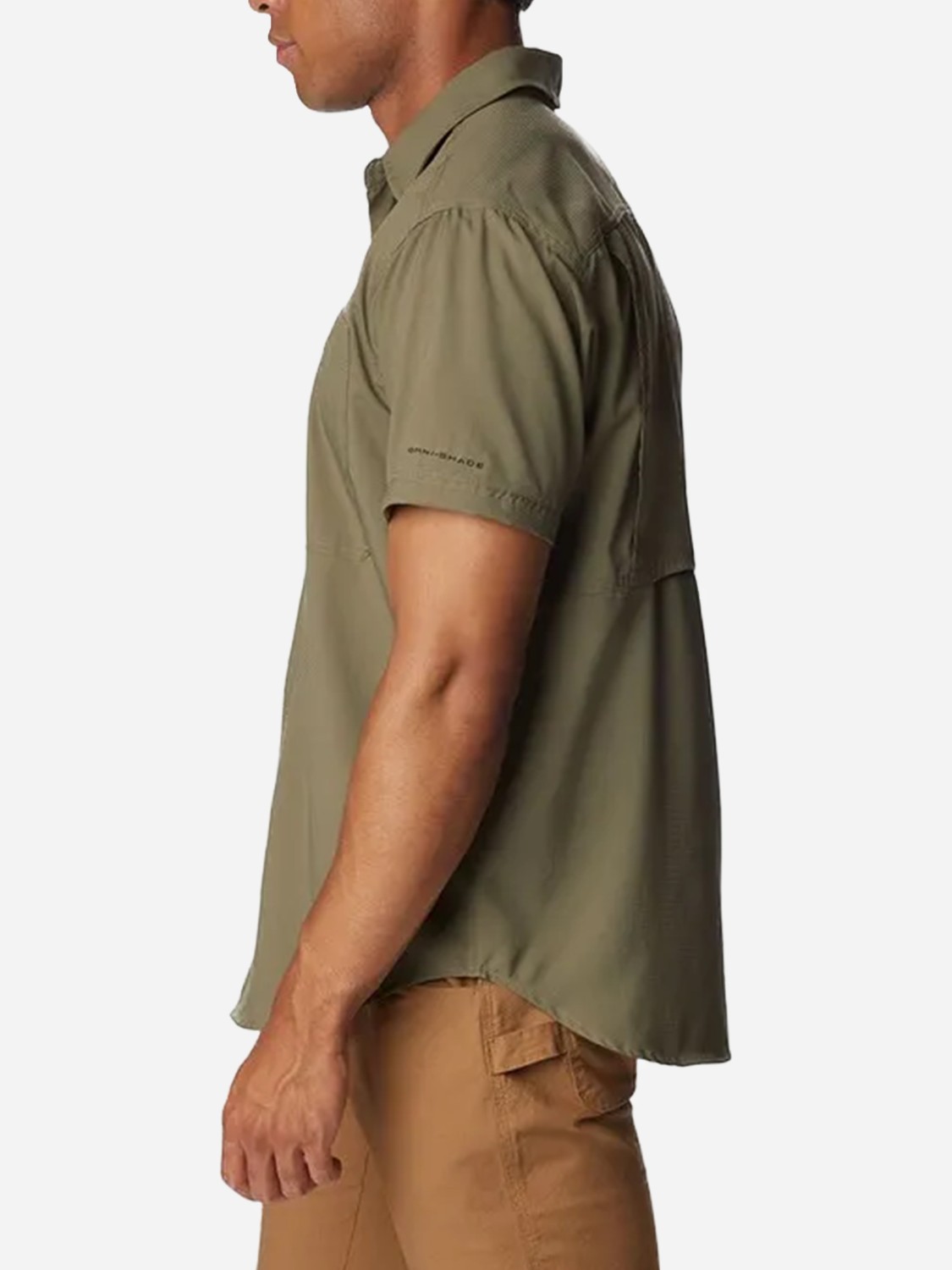 Рубашка мужская Columbia Silver Ridge™ Utility Lite Short Sleeve хаки 2030721-397 изображение 3