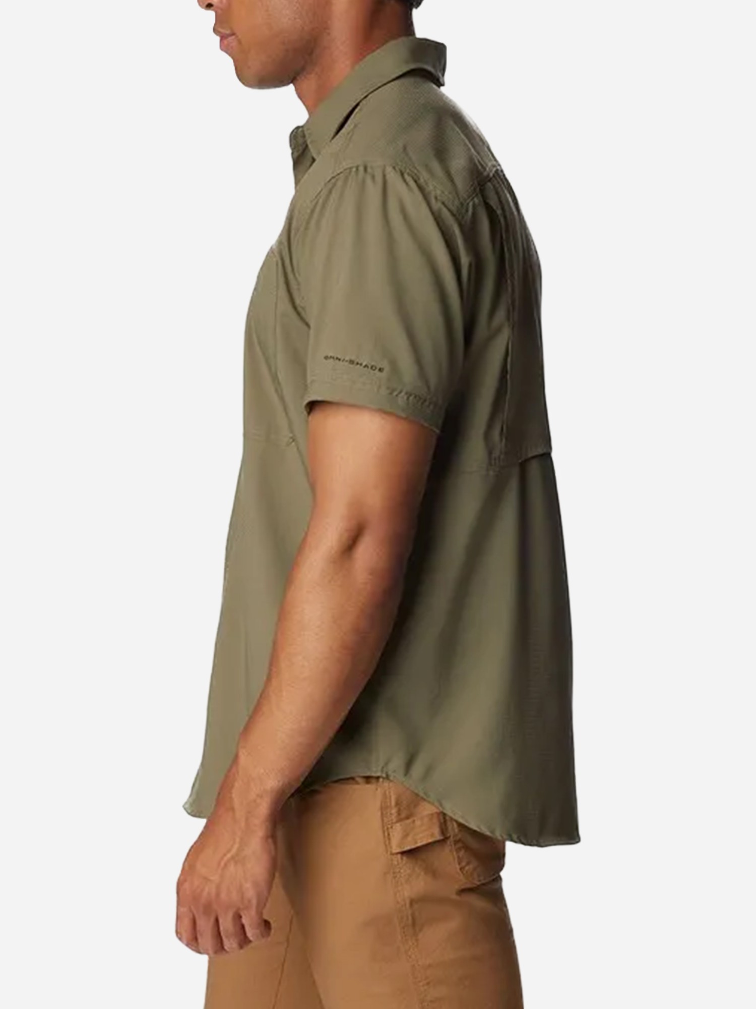 Рубашка мужская Columbia Silver Ridge™ Utility Lite Short Sleeve хаки 2030721-397 изображение 3