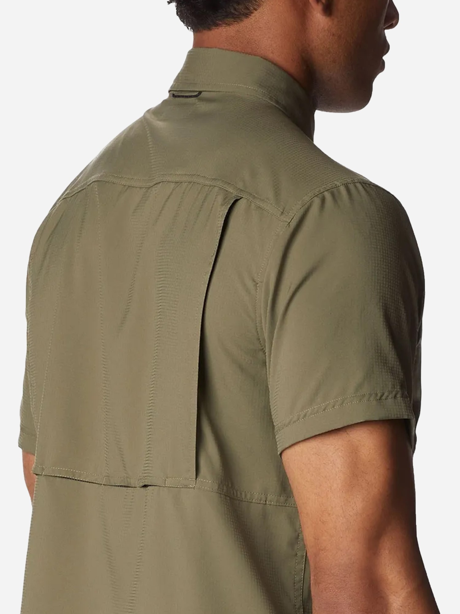 Рубашка мужская Columbia Silver Ridge™ Utility Lite Short Sleeve хаки 2030721-397 изображение 6