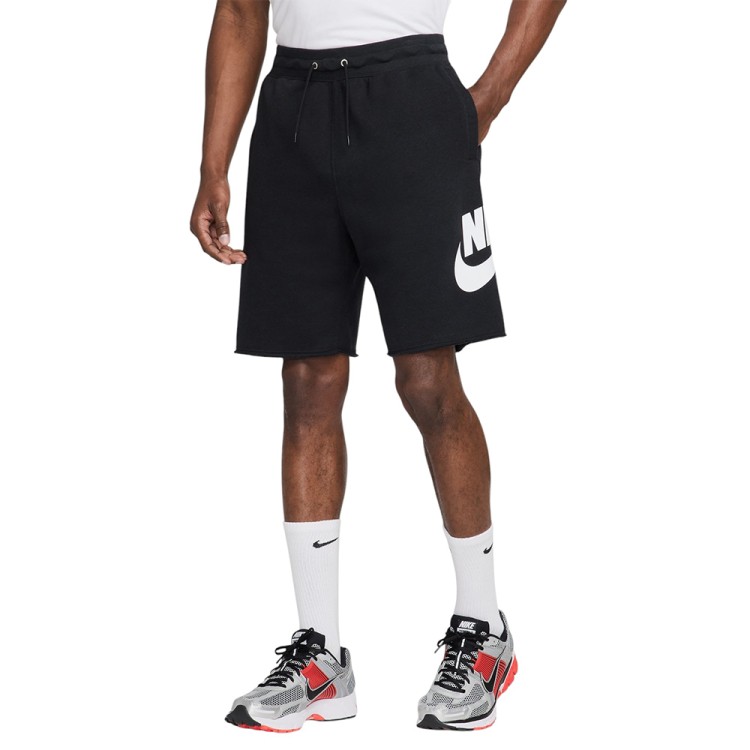 Шорты мужские Nike M NK CLUB ALUMNI FT SHORT черные FQ4950-010 изображение 1