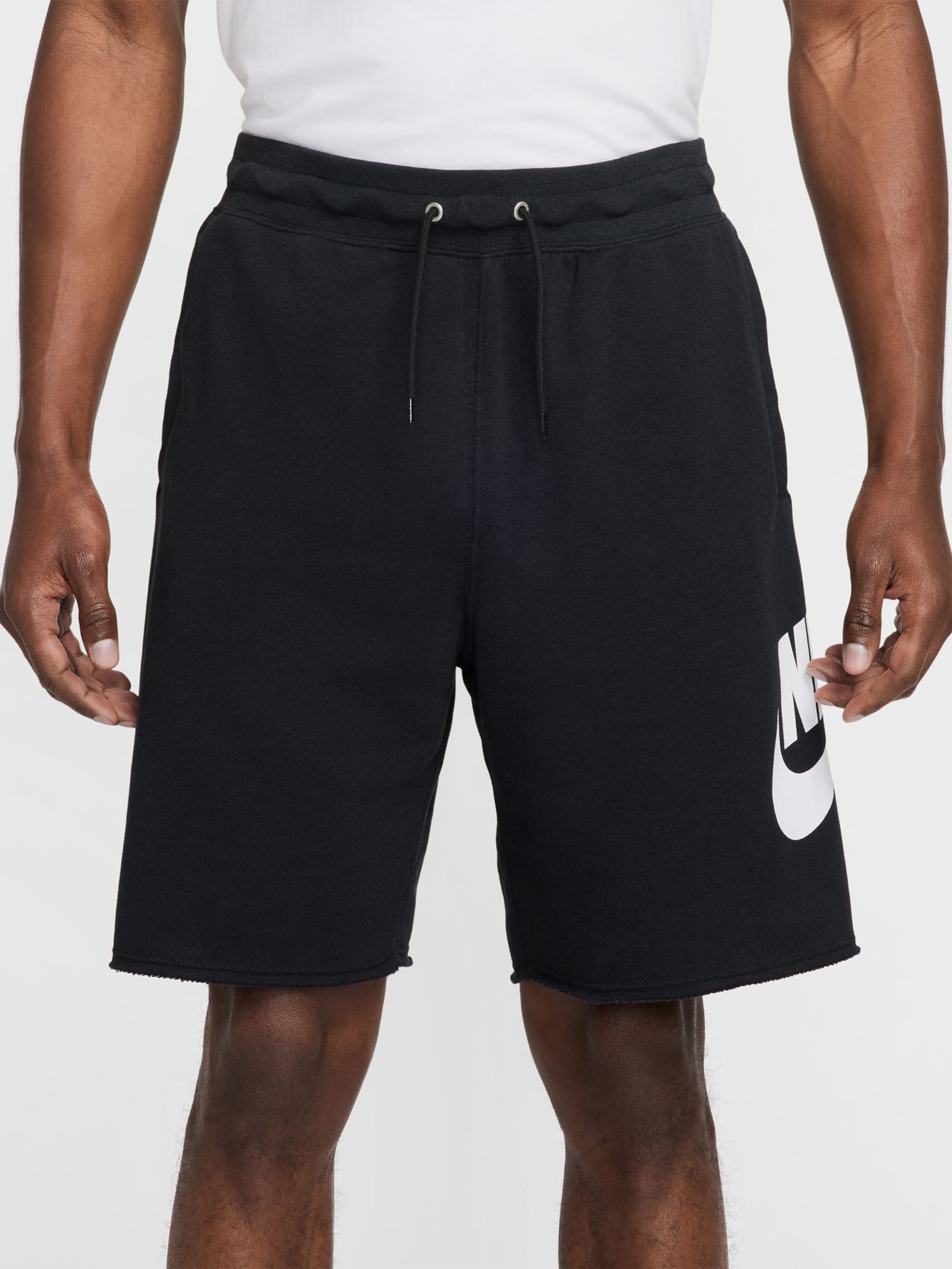 Шорти чоловічі Nike M NK CLUB ALUMNI FT SHORT чорні FQ4950-010 изображение 3