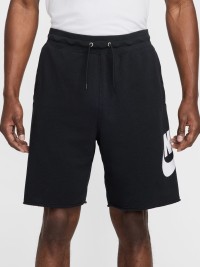 Шорты мужские Nike M NK CLUB ALUMNI FT SHORT черные FQ4950-010 изображение 3