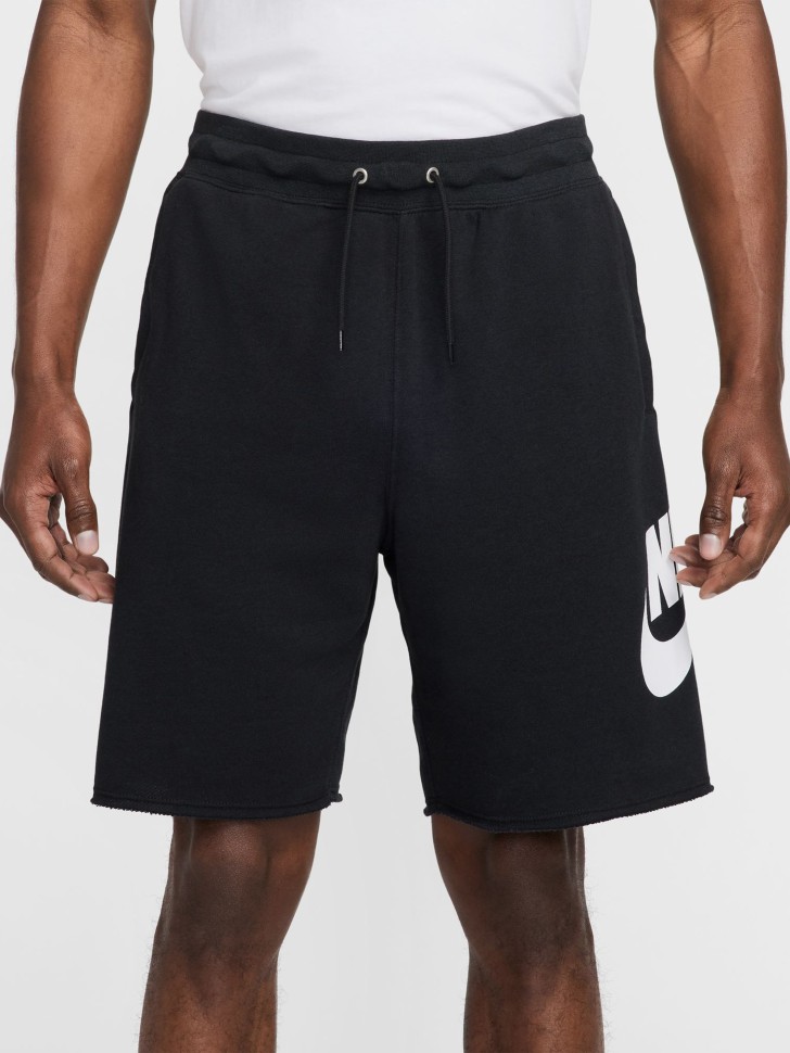 Шорты мужские Nike M NK CLUB ALUMNI FT SHORT черные FQ4950-010 изображение 3