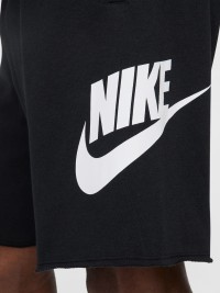 Шорты мужские Nike M NK CLUB ALUMNI FT SHORT черные FQ4950-010 изображение 7