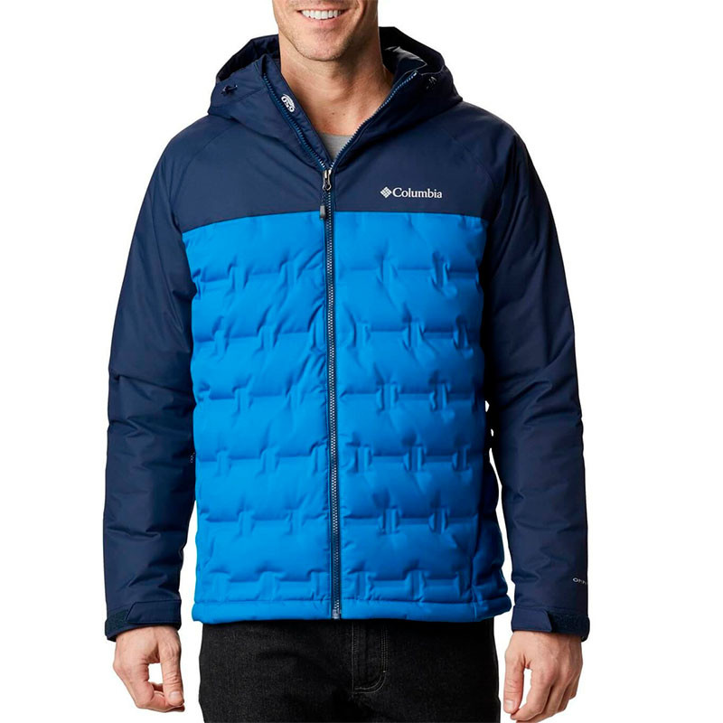 Куртка мужская Columbia Grand Trek™ Down Jacket синяя 1864526-432