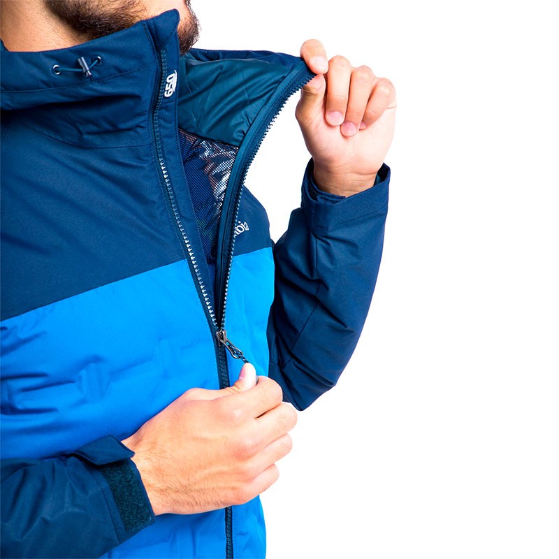 Куртка мужская Columbia Grand Trek™ Down Jacket синяя 1864526-432 изображение 3
