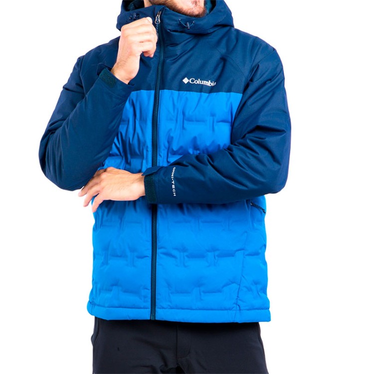 Куртка мужская Columbia Grand Trek™ Down Jacket синяя 1864526-432 изображение 4