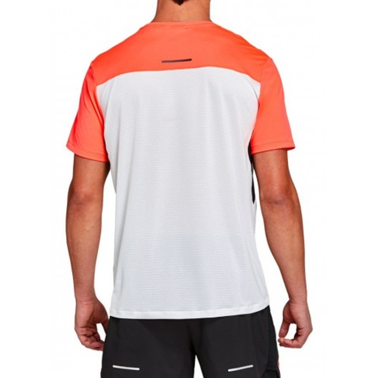 Футболка чоловіча Asics Race Ss Top біла 2011A781-103  изображение 2