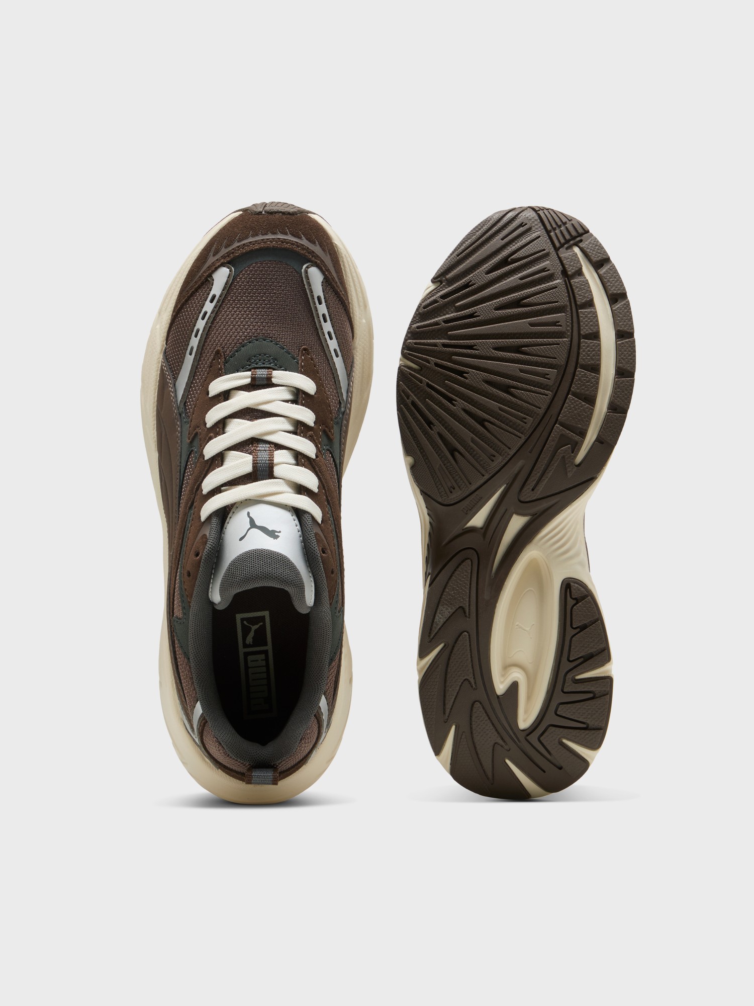 Кроссовки  Puma Morphic Retro коричневые 40330401 изображение 7