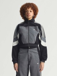 Толстовка жіноча Adidas TRACKTOP сіра JW7289 изображение 2