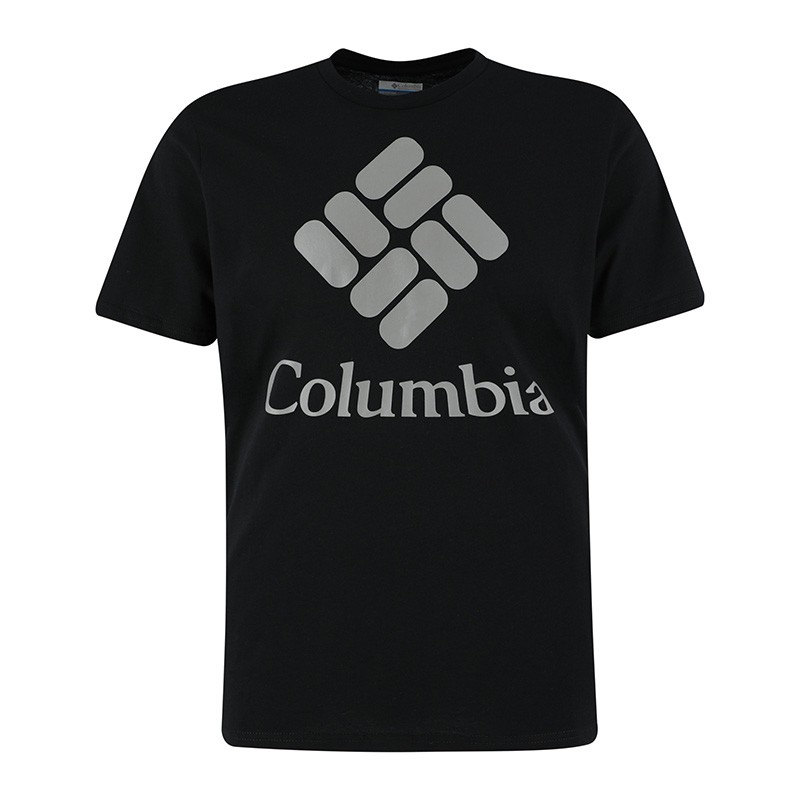 Футболка чоловіча Columbia Warren Grove ™ Tee чорна 1872711-016 — Sport City Футболка чоловіча Columbia Warren Grove ™ Tee чорна 1872711-016