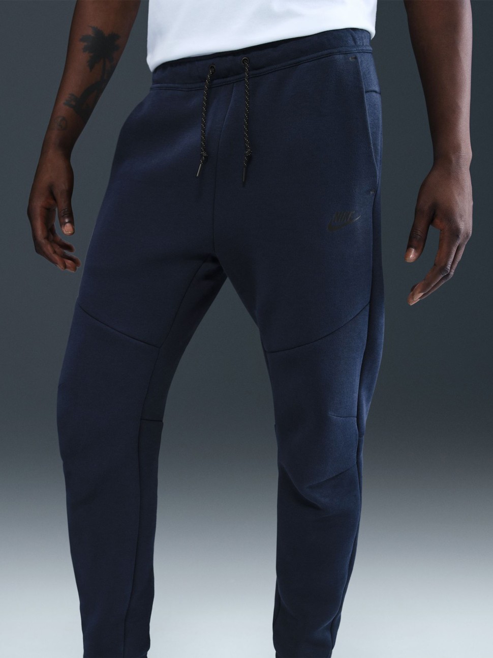 Штани чоловічі Nike M NK TCH FLC JGGR темно-сині HV0959-451 — фото 2