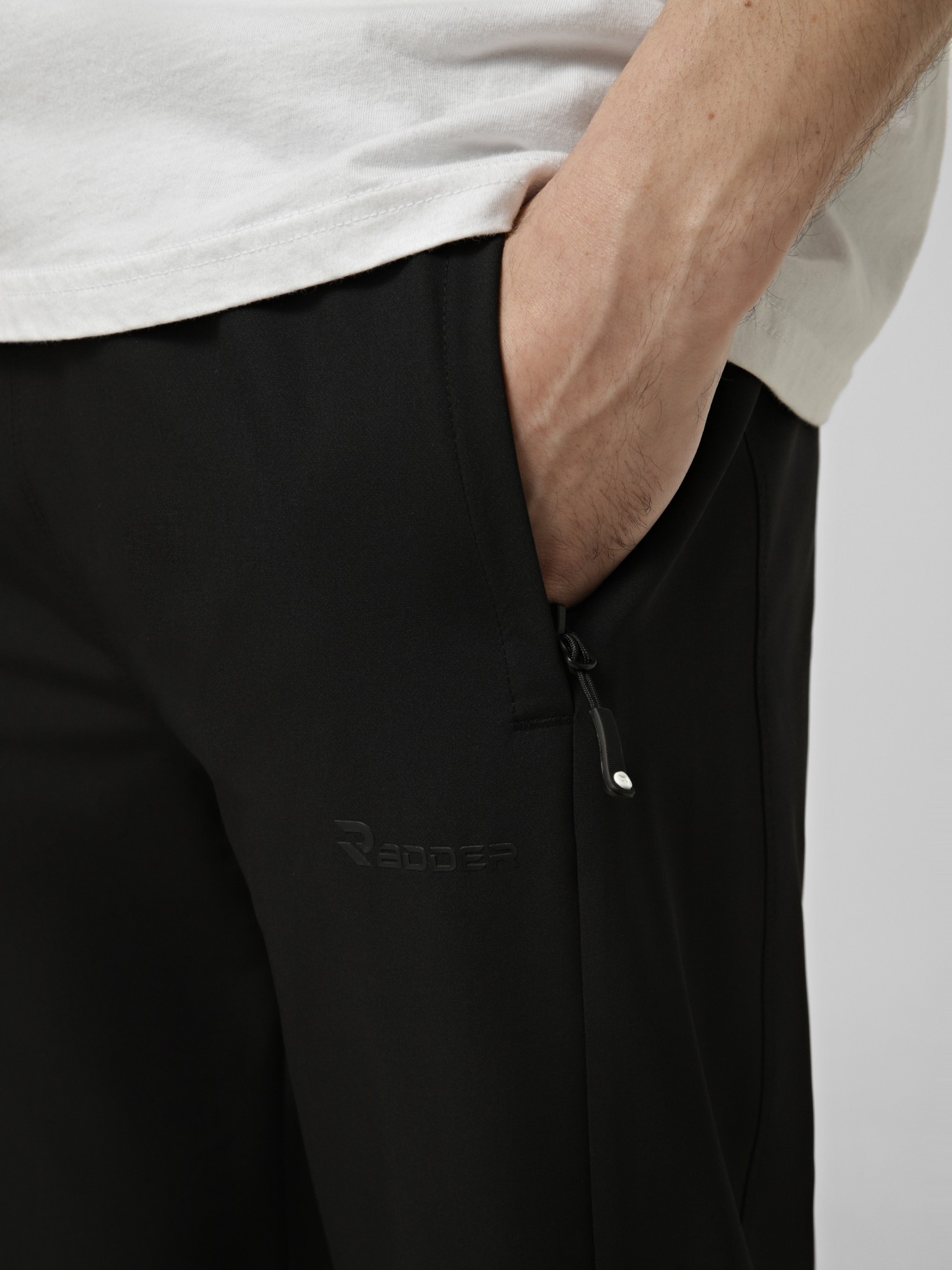 Штани чоловічі Radder Jynari чорні 122625-010 изображение 4